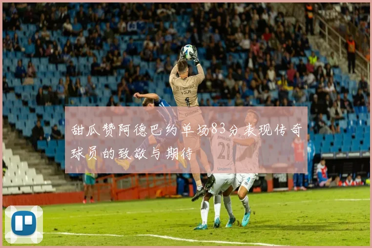 甜瓜赞阿德巴约单场83分表现传奇球员的致敬与期待